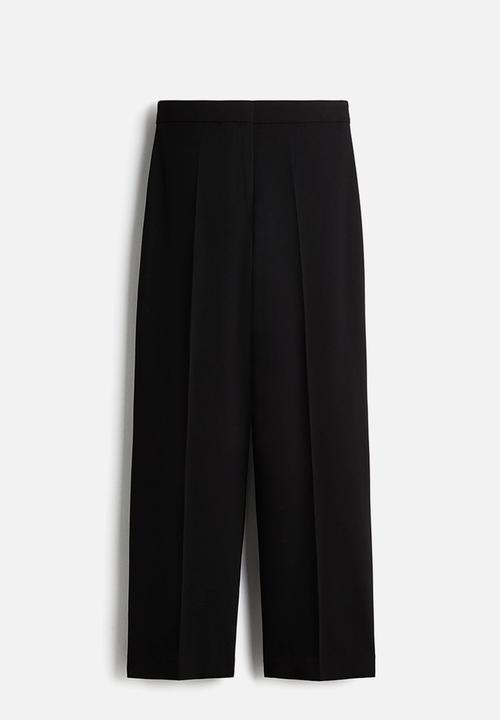 H&M - Tailored trousers - black