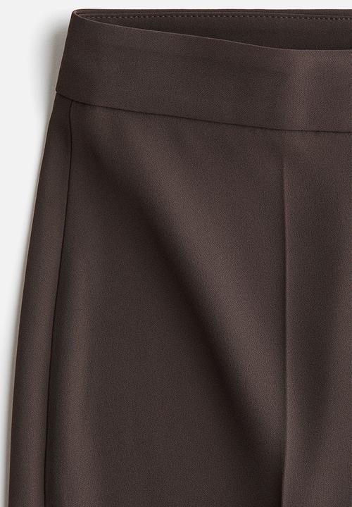 H&M - Tailored trousers - dark brown