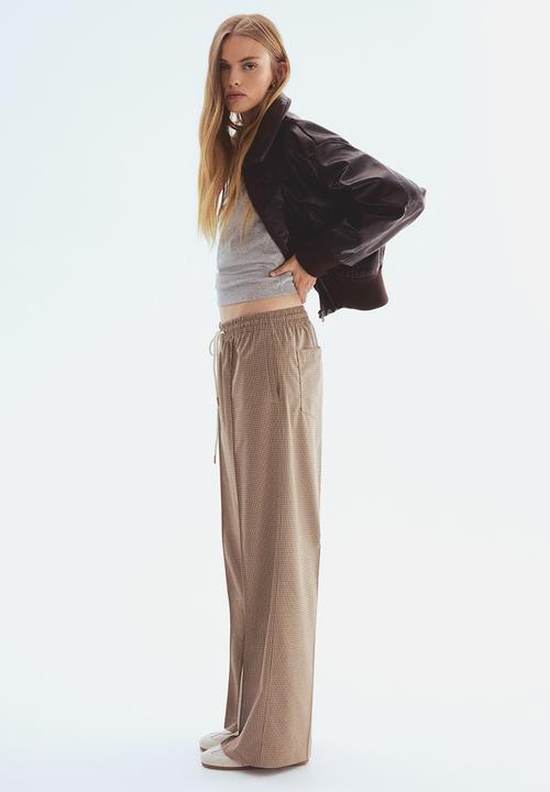 H&M - Wide trousers - beige