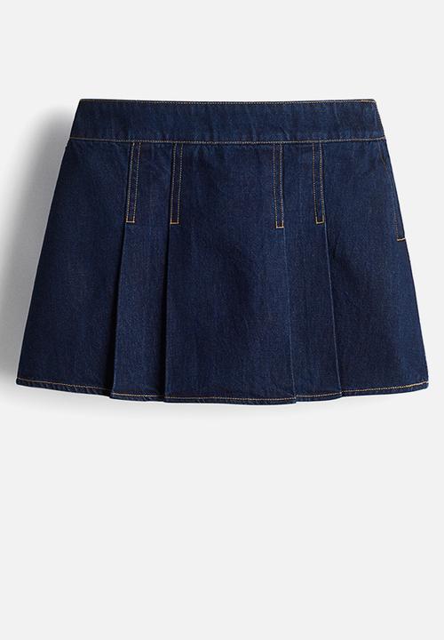 H&M - Pleated skort - blue