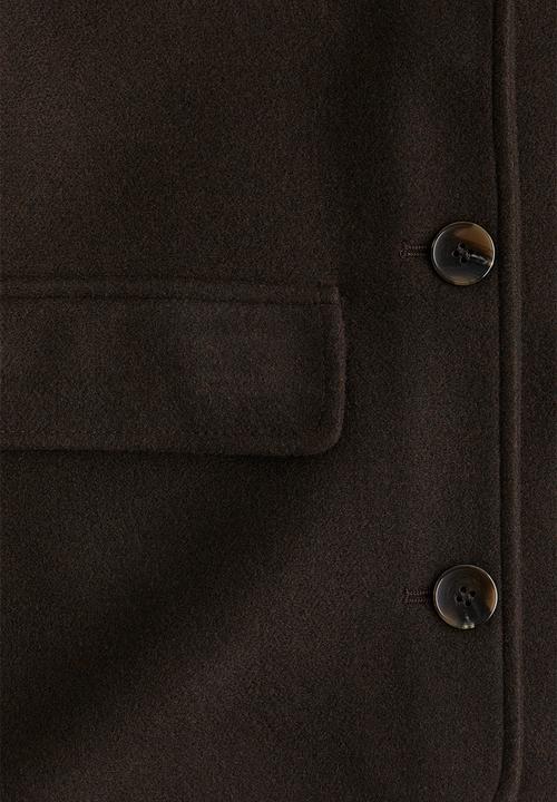 H&M - Collared jacket - dark brown