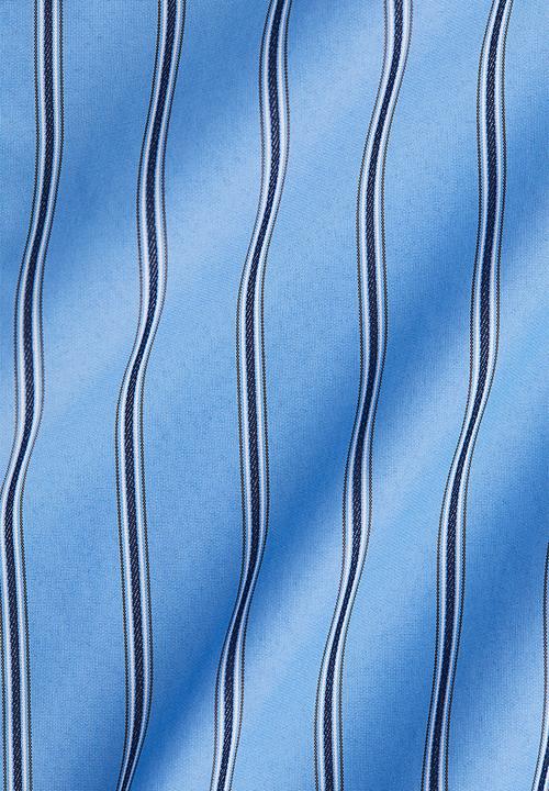 H&M - A-line shirt dress - blue