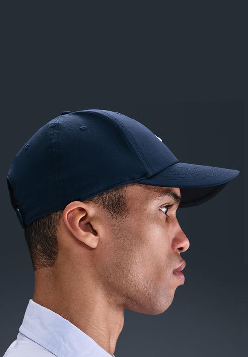 nike swoosh cap navy