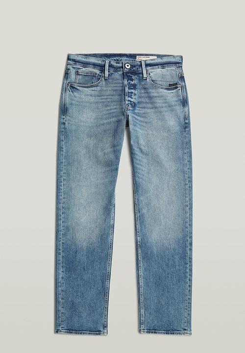 G-STAR - Streem Slim Tapered - Faded Blue Halite