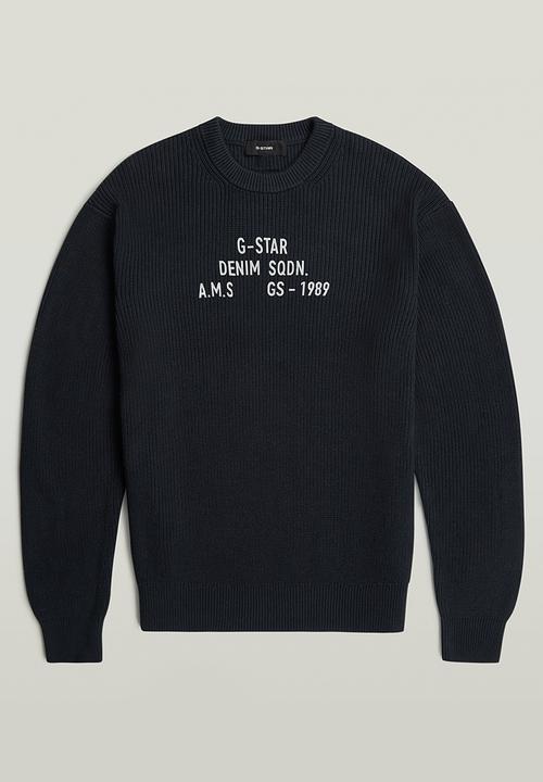 G-STAR - Stencil Gr Loose R Knit - Salute