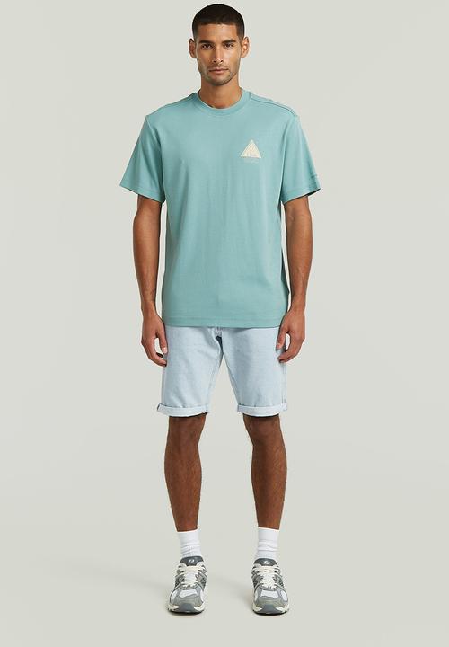 G-STAR - Small Logo R T - Mineral Blue