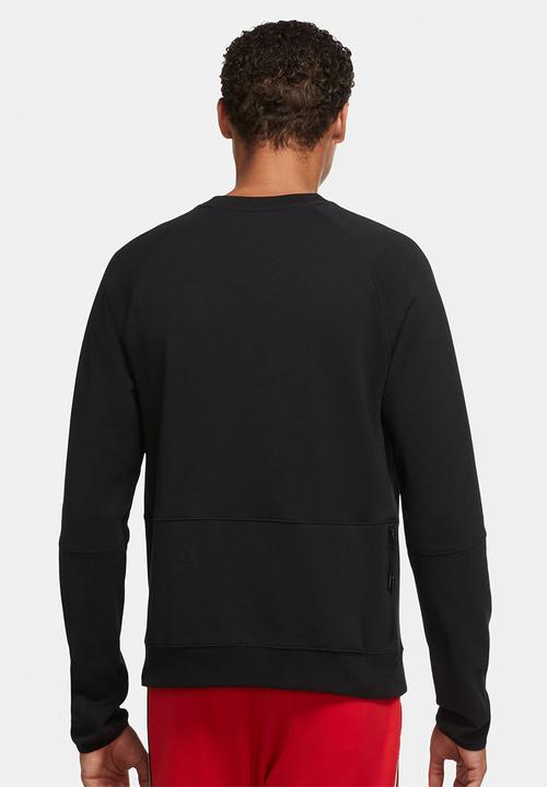 Nike - NSW  Tech-Fleece Crew  Sweatshirt - Black/Black