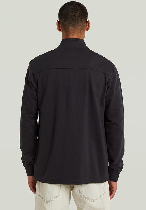 G-STAR - Tweeter Half Zip L\S - Dk Black