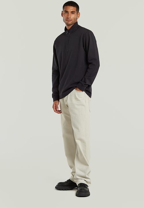 G-STAR - Tweeter Half Zip L\S - Dk Black