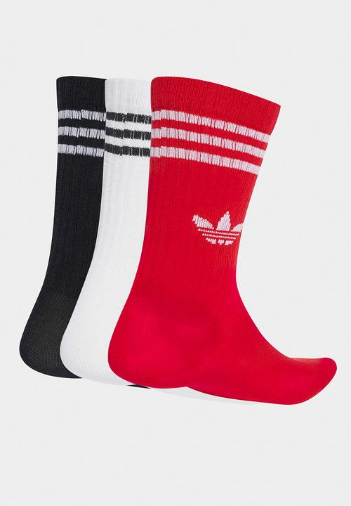 adidas Originals - Crew Sock 3 Pack - Multi