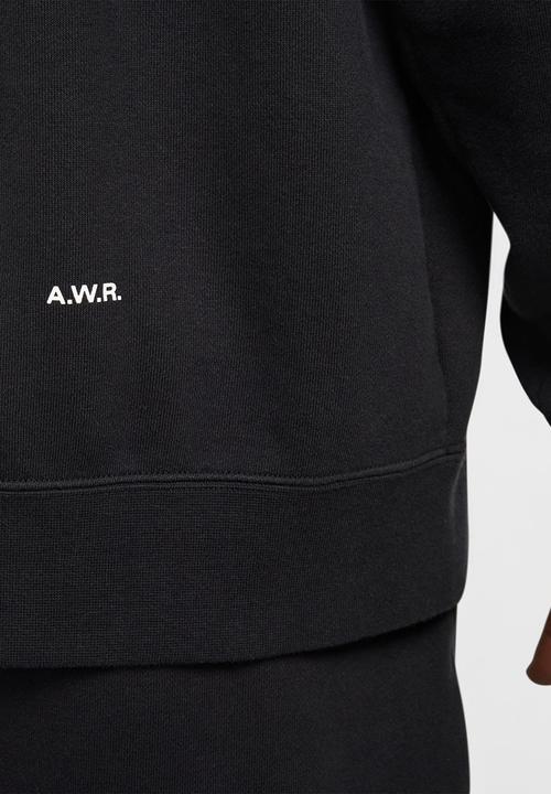 Nike - NOCTA  Fleece CS Crew Sweatshirt- Black/White