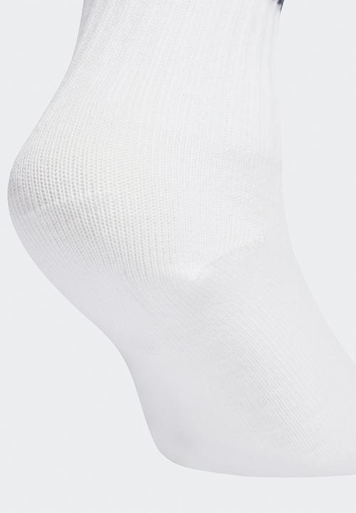 adidas Originals - Crew Sock 3 Pack - White & Black