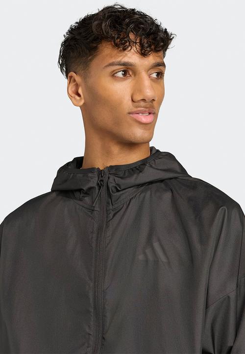 adidas Performance - City Tech Utility Windbreaker - Black