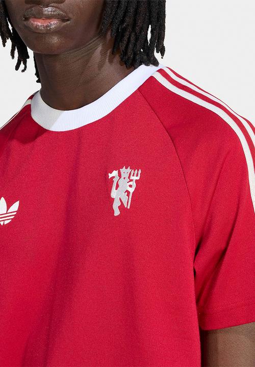 adidas Originals - Manchester United Originals T-Shirt - Red