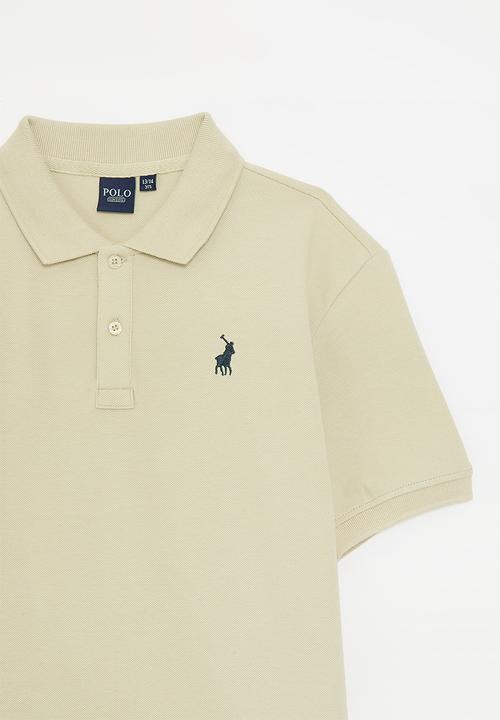POLO - Boys austin short sleeve golfer - putty