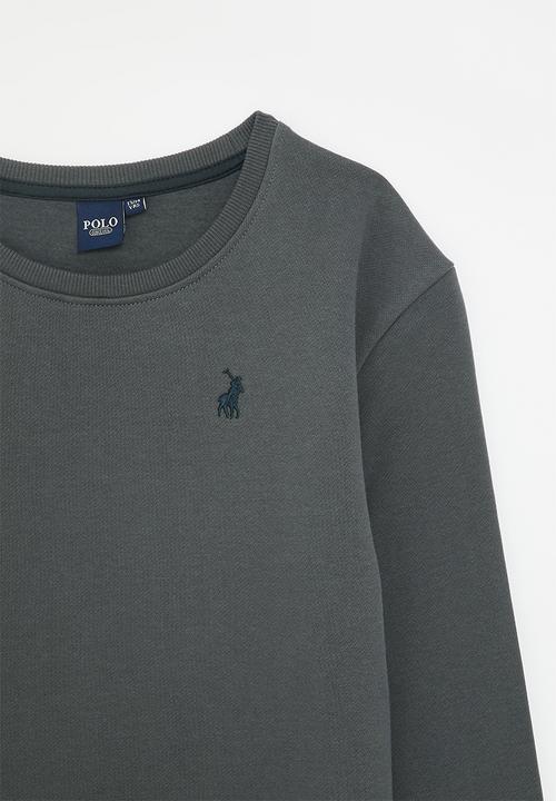 POLO - Boys adrian sweater - gunmetal
