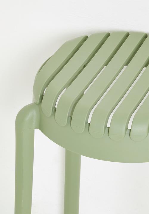 Sixth Floor - Orin Stool - Green