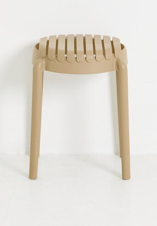 Sixth Floor - Orin Stool - Beige