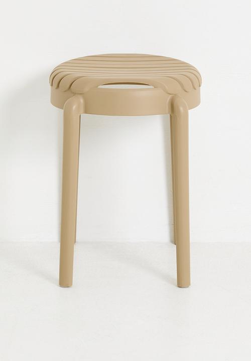 Sixth Floor - Orin Stool - Beige