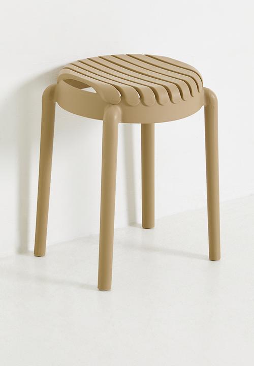 Sixth Floor - Orin Stool - Beige