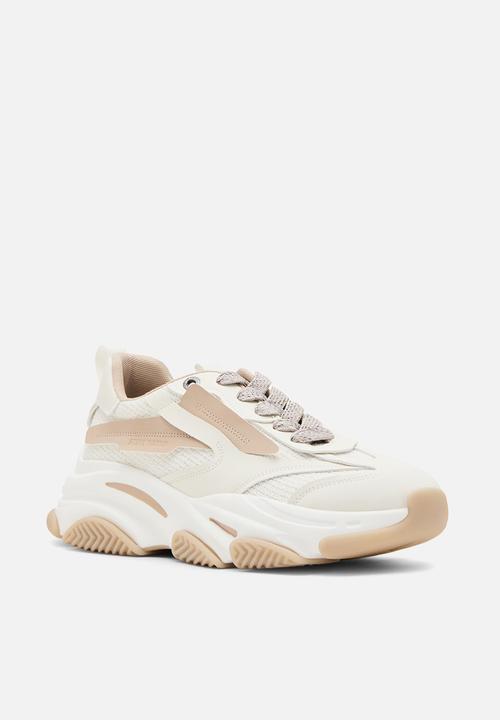 Steve Madden - Possess-3 - White/Taupe Multi