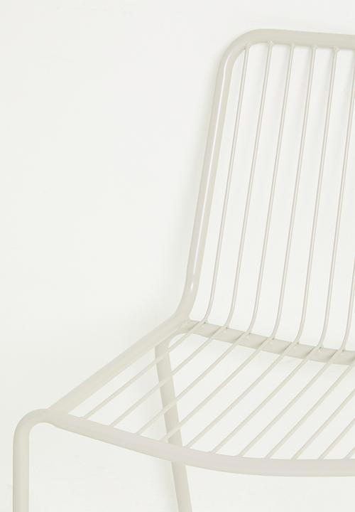 Sixth Floor - Noa Outdoor Dining Chair - Cream