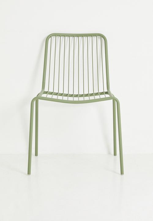 Sixth Floor - Noa Outdoor Dining Chair - Green