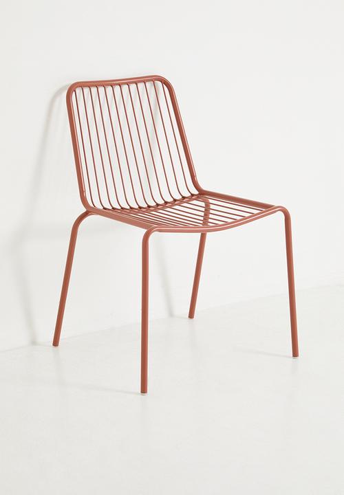 Sixth Floor - Noa Outdoor Dining Chair - Rust