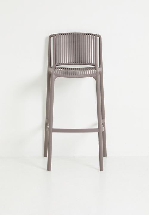 Sixth Floor - Halo Barstool - Grey