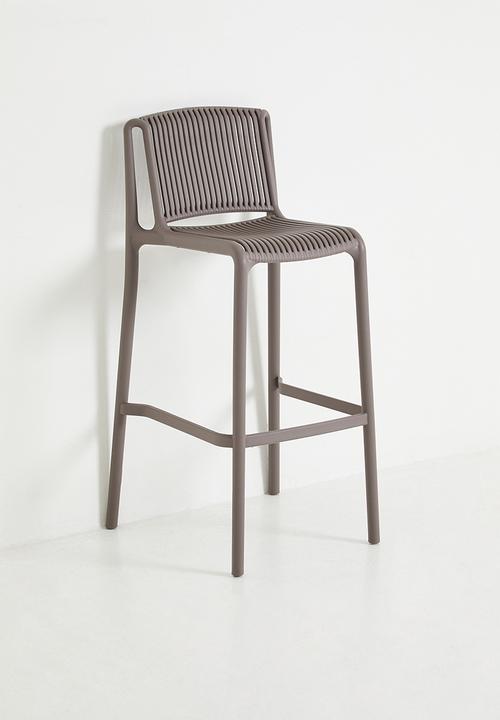 Sixth Floor - Halo Barstool - Grey