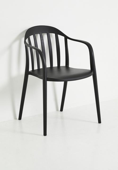 Sixth Floor - Luma Outdoor Dining Chair - Black