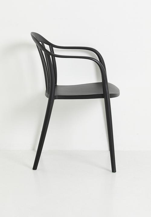 Sixth Floor - Luma Outdoor Dining Chair - Black