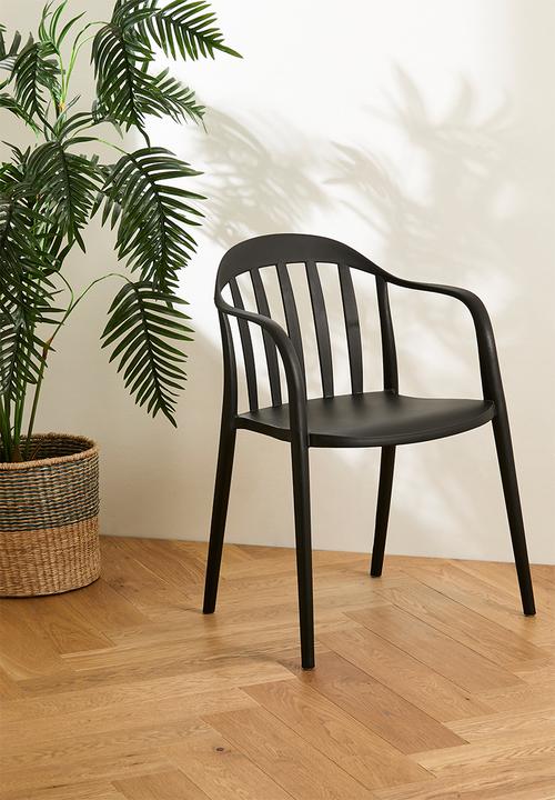 Sixth Floor - Luma Outdoor Dining Chair - Black