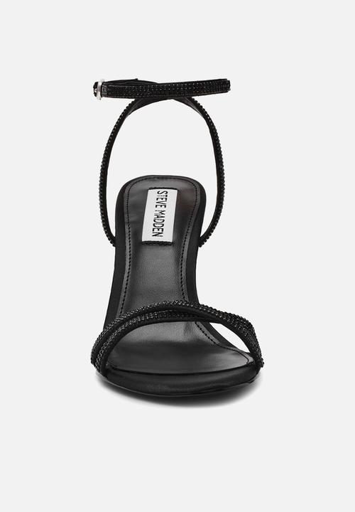 Steve Madden - Jypsey-cnr heel - blk satin