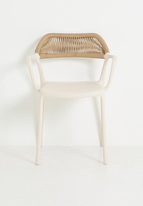 Sixth Floor - Solea Outdoor Dining Chair - Cream