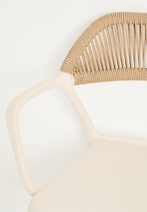 Sixth Floor - Solea Outdoor Dining Chair - Cream