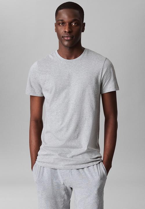 Calvin Klein - S/S Crew Neck 3Pk - multi