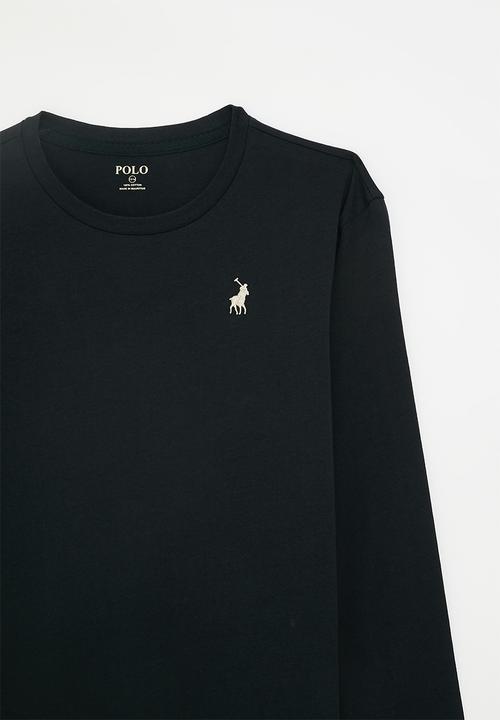 POLO - BOYS ASHTON LS TEE - NAVY