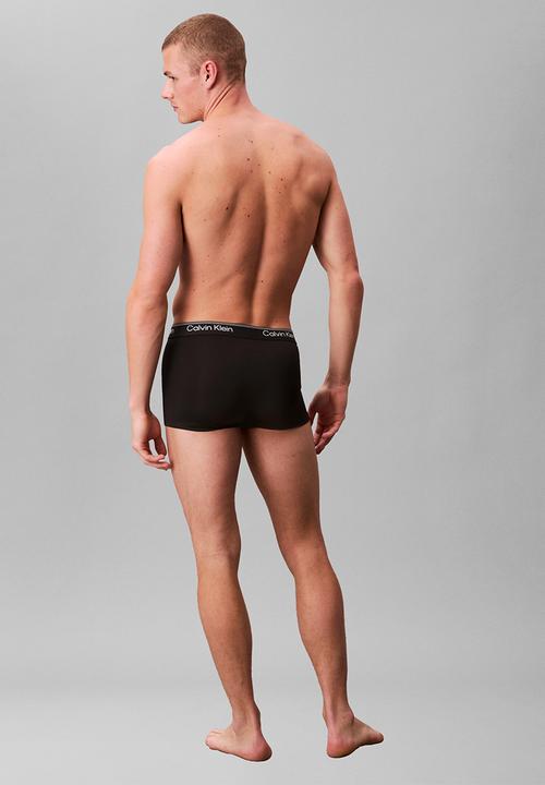 Calvin Klein - Low Rise Trunk 3Pk - Black