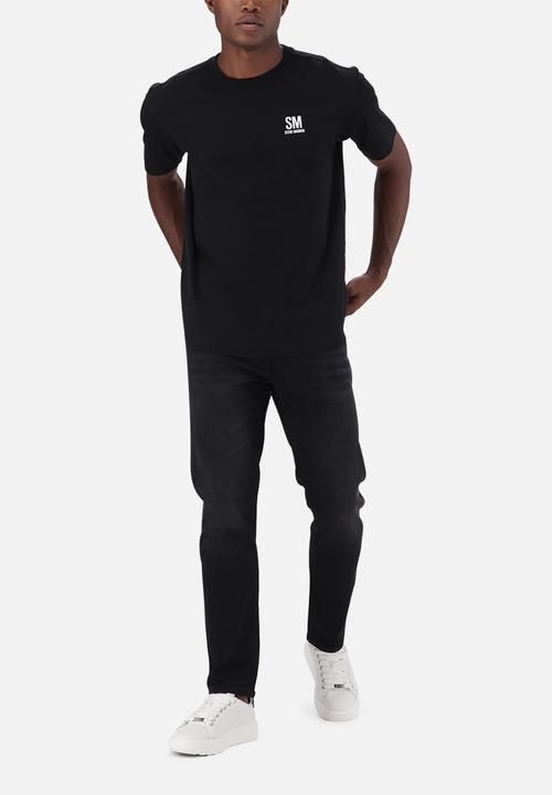 Steve Madden - Baz Boxy T-Shirt - Black