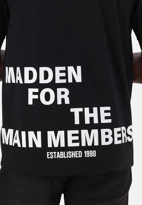 Steve Madden - Baz Boxy T-Shirt - Black