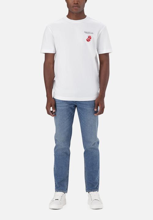 Steve Madden - Austin Boxy T-Shirt - Optic White