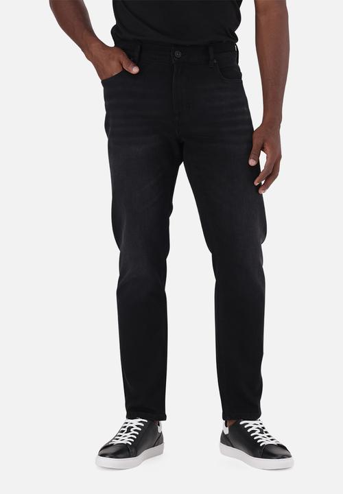 Steve Madden - Slade Slim Black Washed - Black