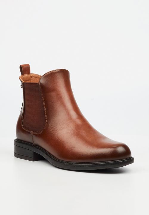 Miss Black - Victoria 5 chelsea ankle boot - tan