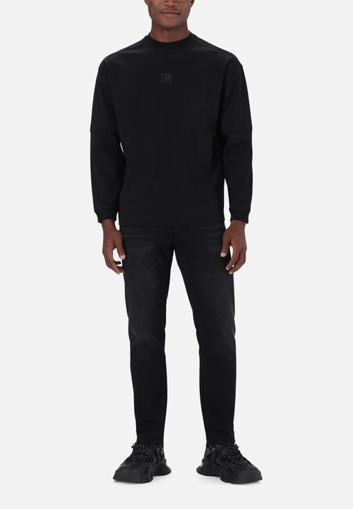 Steve Madden - Loki Longsleeve T-Shirt - Black