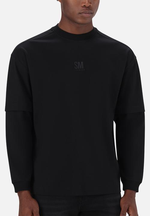 Steve Madden - Loki Longsleeve T-Shirt - Black