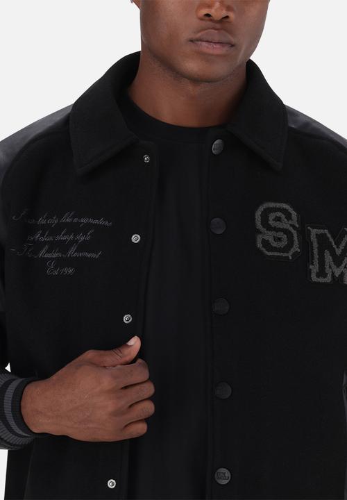 Briggs Baseball Jacket - Black