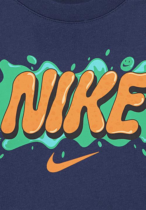 Nike - Nike slime long sleeve tee - midnight navy