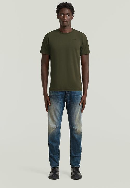 G-STAR - Slim Base R T S/S - Asfalt 