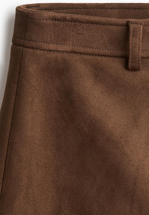H&M - Mini skirt - dark brown